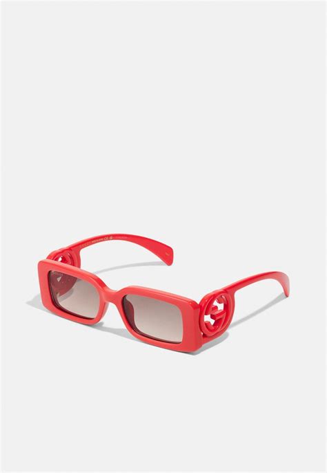 gucci zonnebril rood|Gucci Sunglasses for Women .